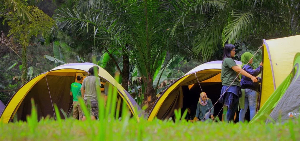 Tempat Camping di Puncak