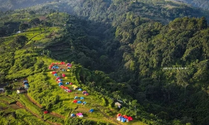 giri pangrango camping ground