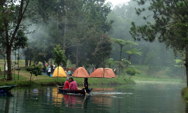 Mandalawangi Camping Ground - Lokasi